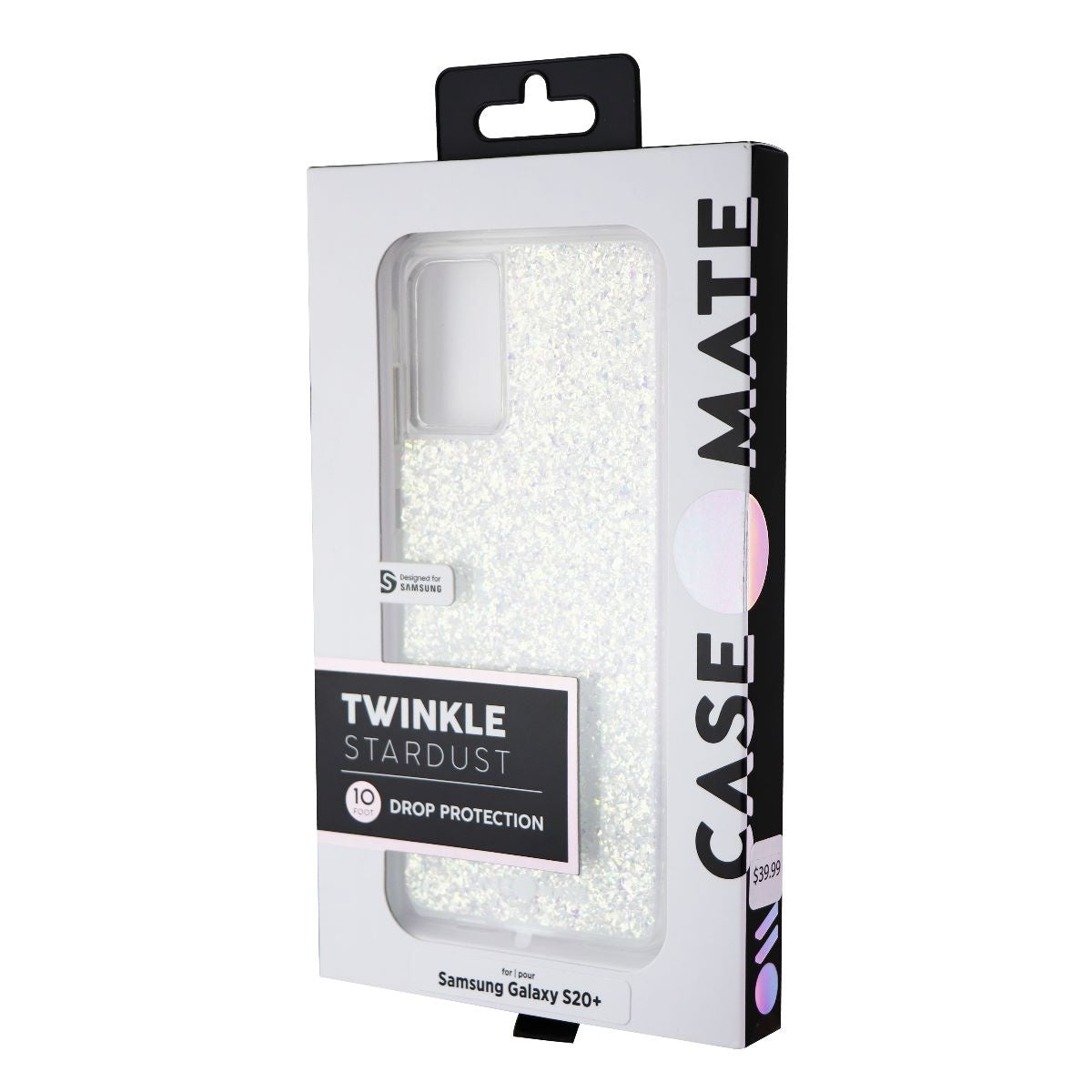 Case-Mate Twinkle Series Hybrid Case for Galaxy S20+ (Plus) - Twinkle Stardust Cell Phone - Cases, Covers & Skins Case-Mate - Simple Cell Bulk Wholesale Pricing - USA Seller
