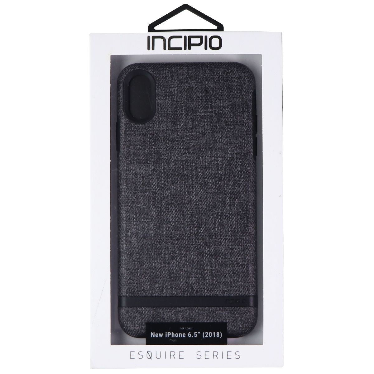 Incipio Esquire Series Hybrid Case for Apple iPhone Xs Max - Gray/Black