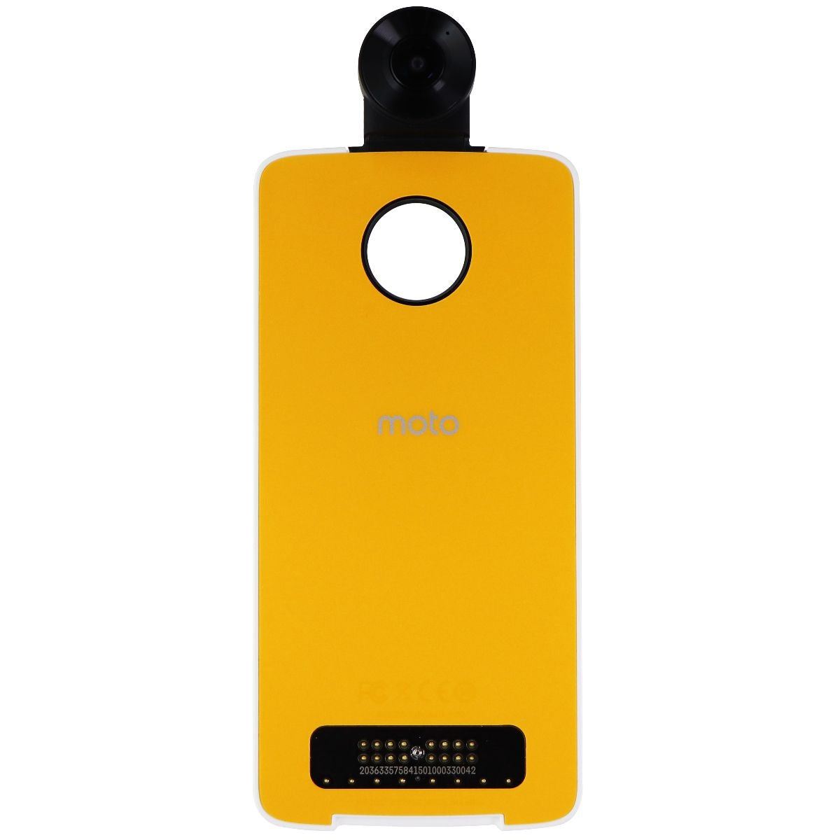 Motorola Moto Mods 360 Camera 4K Video (89596N MD100S) for Moto Z Phones - White Cell Phone - Replacement Parts & Tools Motorola - Simple Cell Bulk Wholesale Pricing - USA Seller