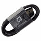 Samsung 3.3Ft (USB-C) to USB Charge & Sync Cable - Black (EP-DG950CBE) Cell Phone - Cables & Adapters Samsung - Simple Cell Bulk Wholesale Pricing - USA Seller
