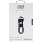 Native Union (BELT-KV-L-ZEB2) 4Ft Cable for USB Devices - Black/White Cell Phone - Cables & Adapters Native Union - Simple Cell Bulk Wholesale Pricing - USA Seller