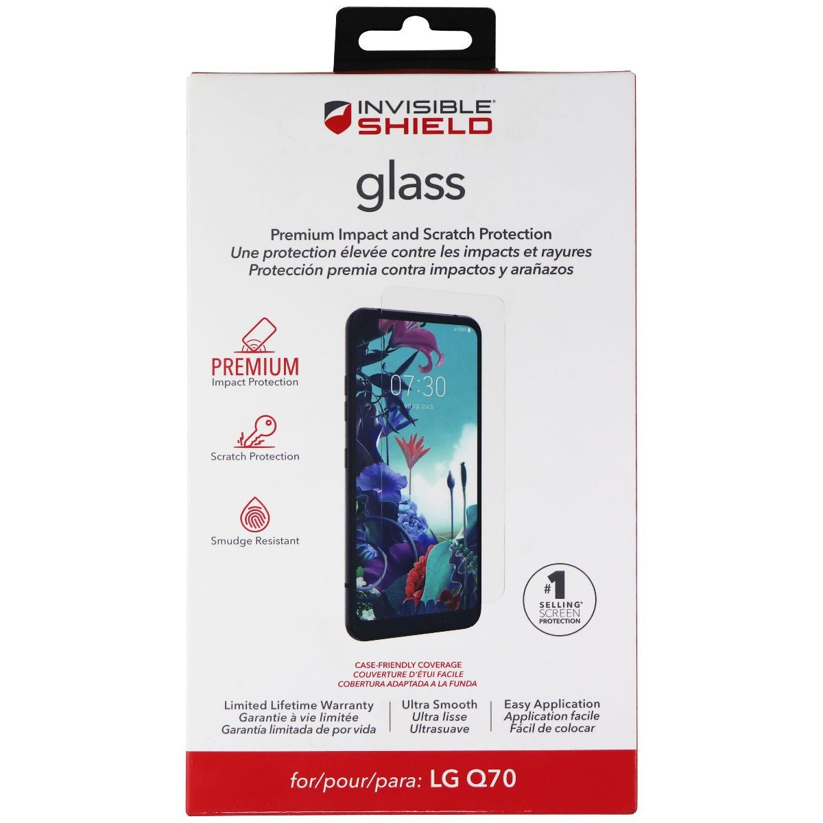 ZAGG Invisible Shield Glass Screen Protector for LG Q70 - Clear Cell Phone - Screen Protectors Zagg - Simple Cell Bulk Wholesale Pricing - USA Seller