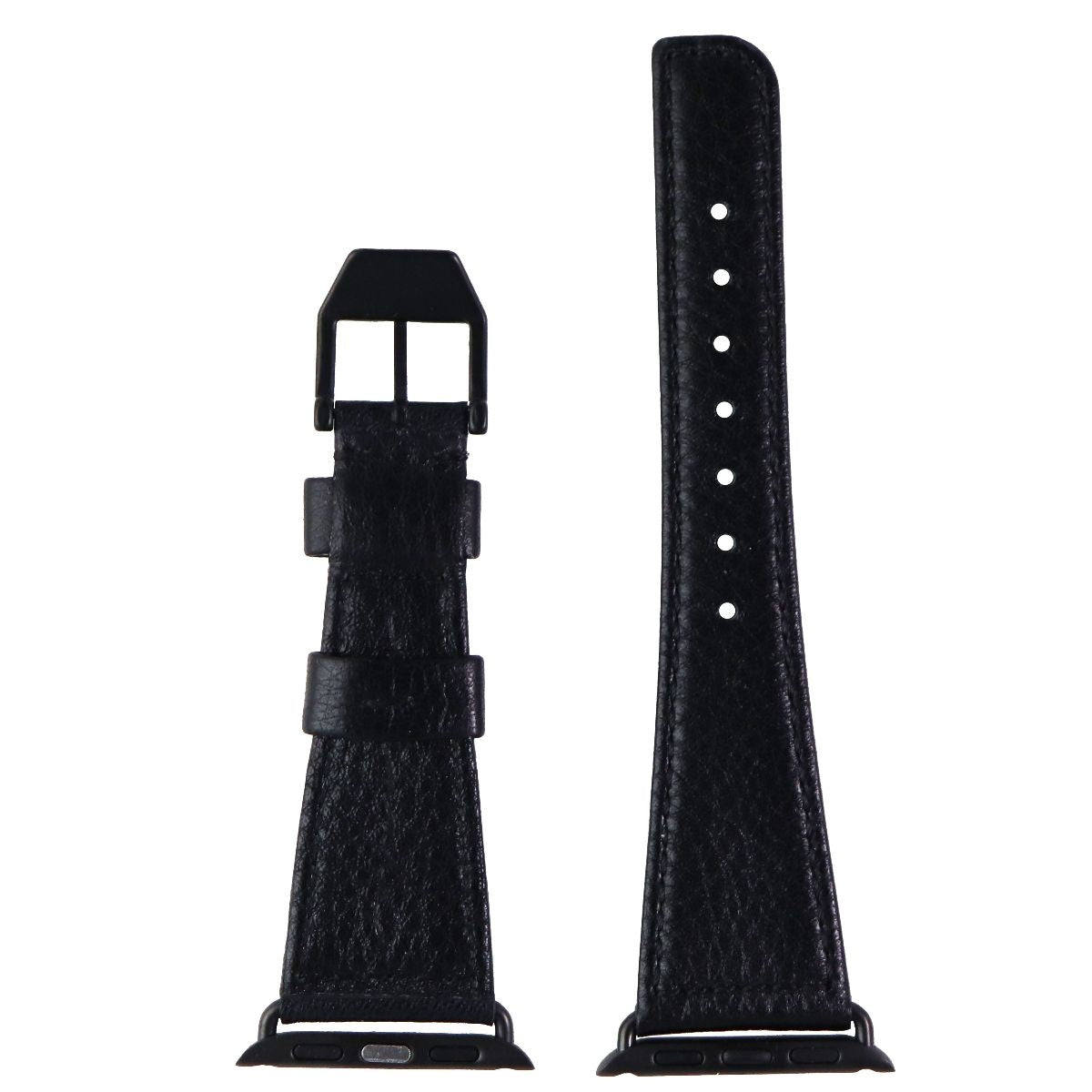 Case-Mate Leather Edition Watch Band for 38mm & 40mm Cases Any Series - Black Smart Watch Accessories - Watch Bands Case-Mate - Simple Cell Bulk Wholesale Pricing - USA Seller