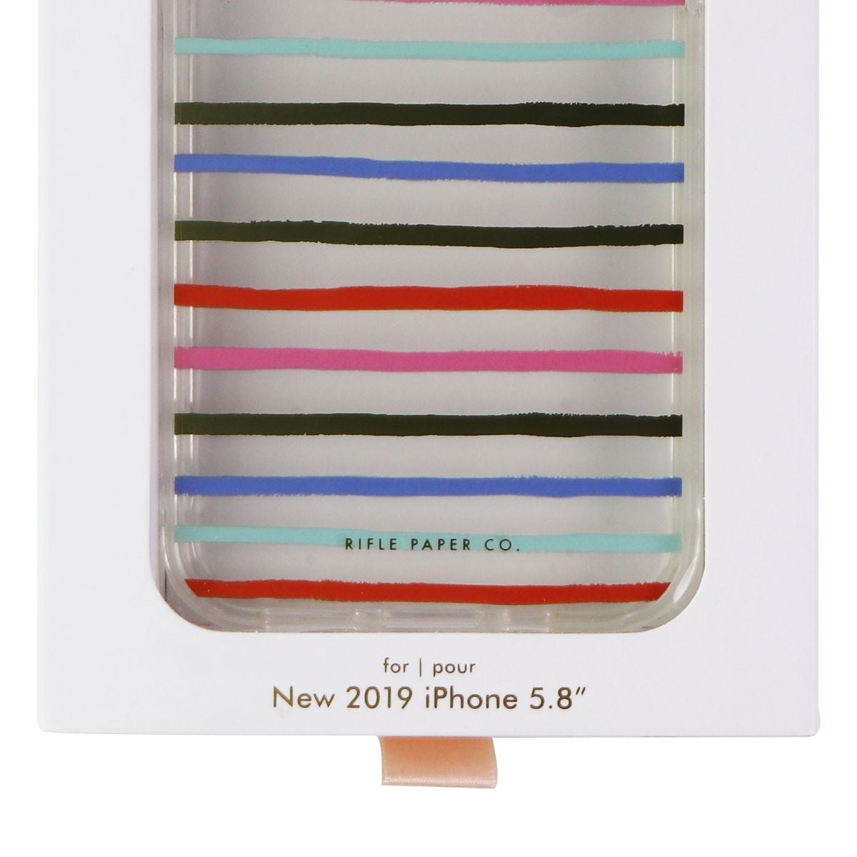 Rifle Paper CO. Gold Foil Accent Case for Apple iPhone 11 Pro - Happy Stripes Cell Phone - Cases, Covers & Skins Case-Mate    - Simple Cell Bulk Wholesale Pricing - USA Seller