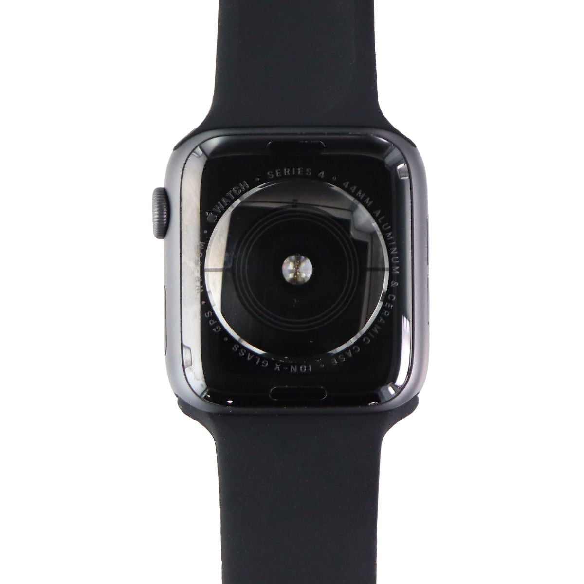 Apple Watch Series 4 (44mm) A1978 GPS - Space Gray Aluminum/Black Sport Band Smart Watches Apple - Simple Cell Bulk Wholesale Pricing - USA Seller