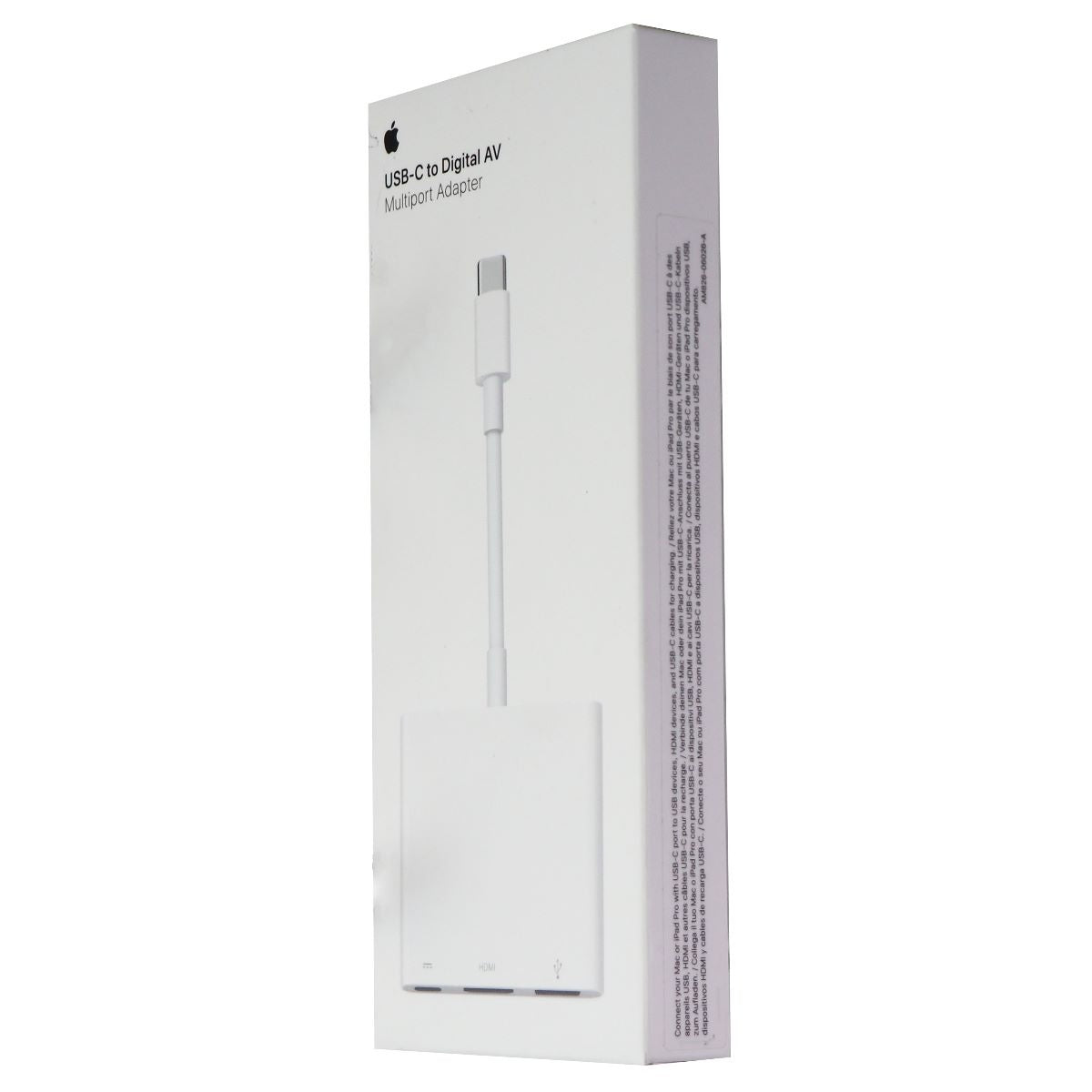 Apple USB-C Digital AV Multiport Adapter (A2119) - White (MUF82AM/A) Computer/Network - USB Cables, Hubs & Adapters Apple - Simple Cell Bulk Wholesale Pricing - USA Seller