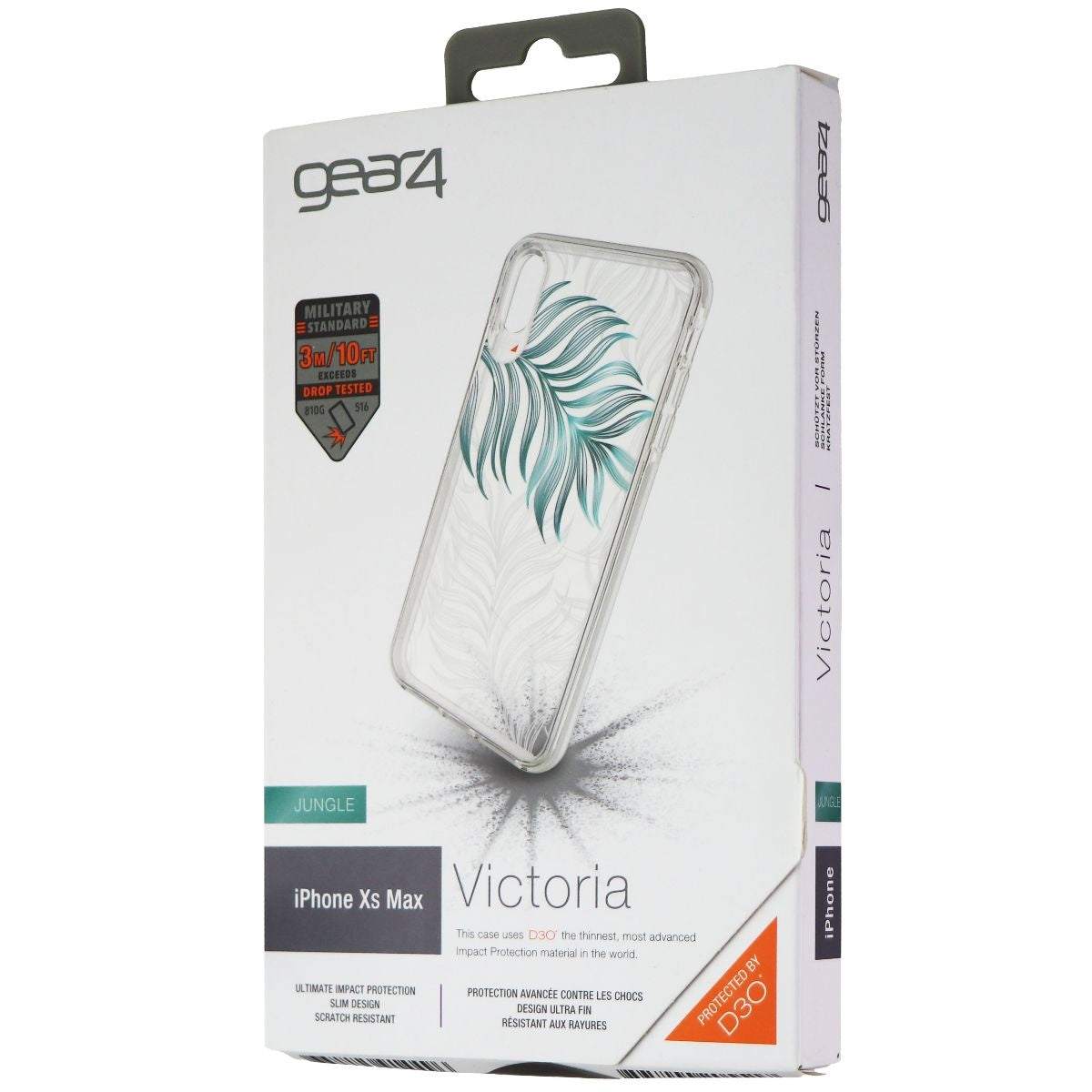 ZAGG (G4ICXLVIC01-32957) Victoria Case for iPhone XS Max - Jungle Cell Phone - Cases, Covers & Skins Zagg - Simple Cell Bulk Wholesale Pricing - USA Seller