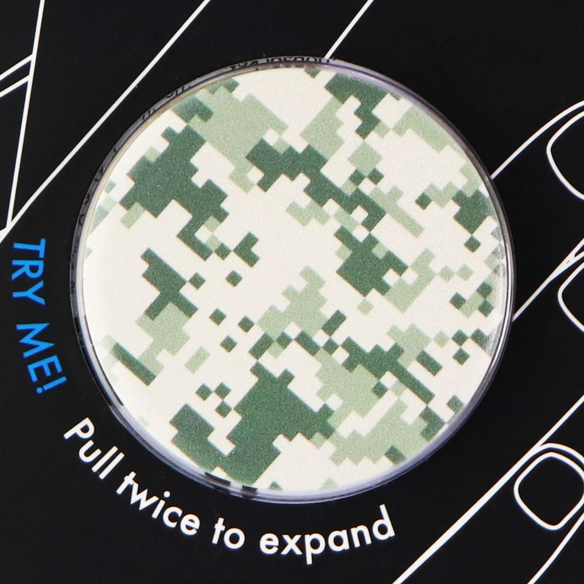 PopSockets Collapsible Grip & Stand for Phones and Tablets - Digital Camo Cell Phone - Mounts & Holders PopSockets - Simple Cell Bulk Wholesale Pricing - USA Seller