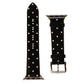 Kate Spade Leather Band for 38mm & 40mm Apple Watch - Black White Polka Dot Smart Watch Accessories - Watch Bands Kate Spade    - Simple Cell Bulk Wholesale Pricing - USA Seller