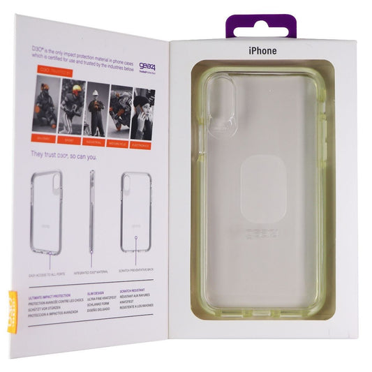 ZAGG Piccadilly Series Hybrid Case with D30 for Apple iPhone Xs/X - Clear/White Cell Phone - Cases, Covers & Skins Zagg - Simple Cell Bulk Wholesale Pricing - USA Seller
