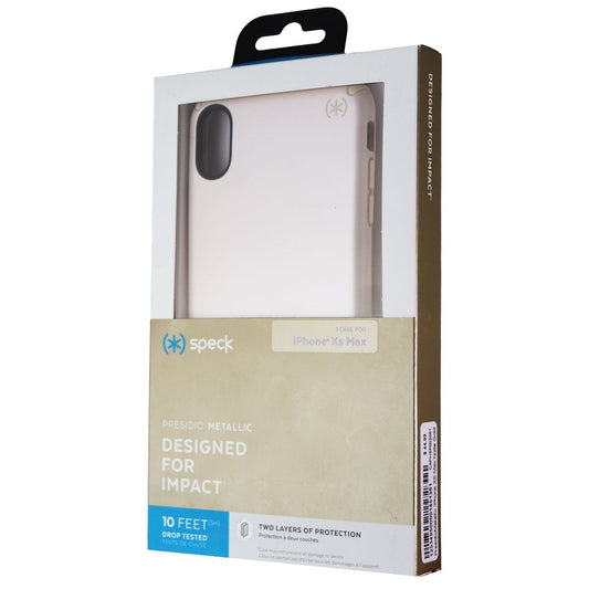 Speck Presidio Metallic Series Case for Apple iPhone XS Max - Gold Metallic Cell Phone - Cases, Covers & Skins Speck - Simple Cell Bulk Wholesale Pricing - USA Seller