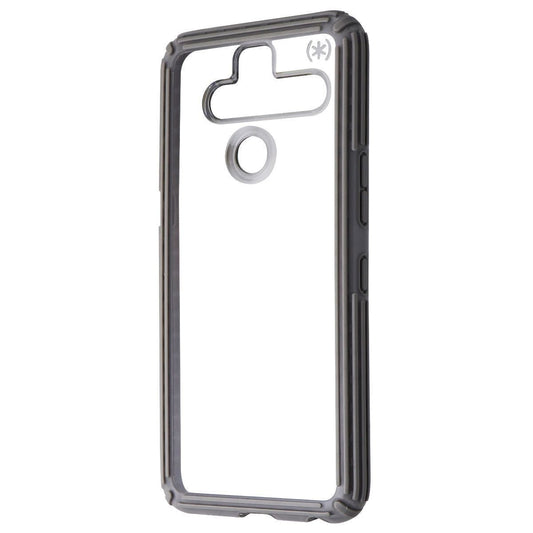 Speck Presidio V-Grip Series Hard Case for LG V50 ThinQ - Clear / Gray Cell Phone - Cases, Covers & Skins Speck - Simple Cell Bulk Wholesale Pricing - USA Seller
