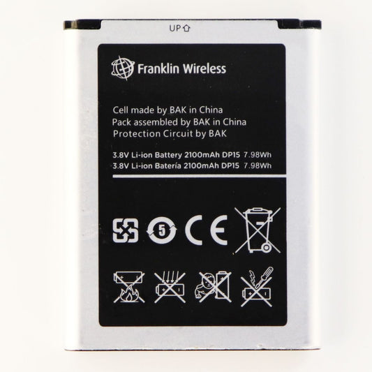 Franklin Wireless Standard Battery V604454AR (2100mAh) 3.8V for MHS900L JetPack Cell Phone - Batteries Franklin Wireless    - Simple Cell Bulk Wholesale Pricing - USA Seller