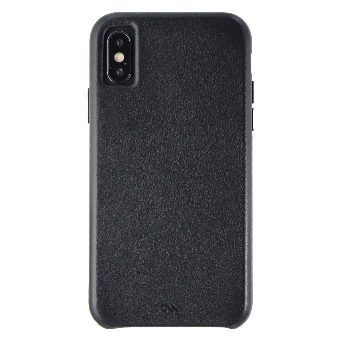 Case-Mate Barely There Genuine Leather Hard Case for Apple iPhone XS / X - Black Cell Phone - Cases, Covers & Skins Case-Mate    - Simple Cell Bulk Wholesale Pricing - USA Seller