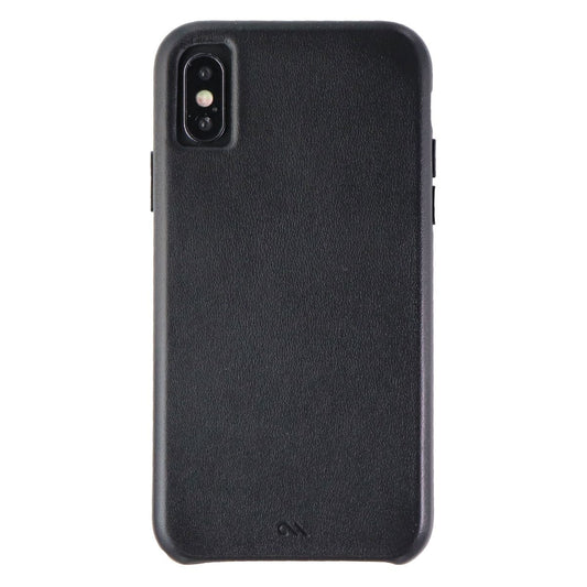 Case-Mate Barely There Genuine Leather Hard Case for Apple iPhone XS / X - Black Cell Phone - Cases, Covers & Skins Case-Mate - Simple Cell Bulk Wholesale Pricing - USA Seller