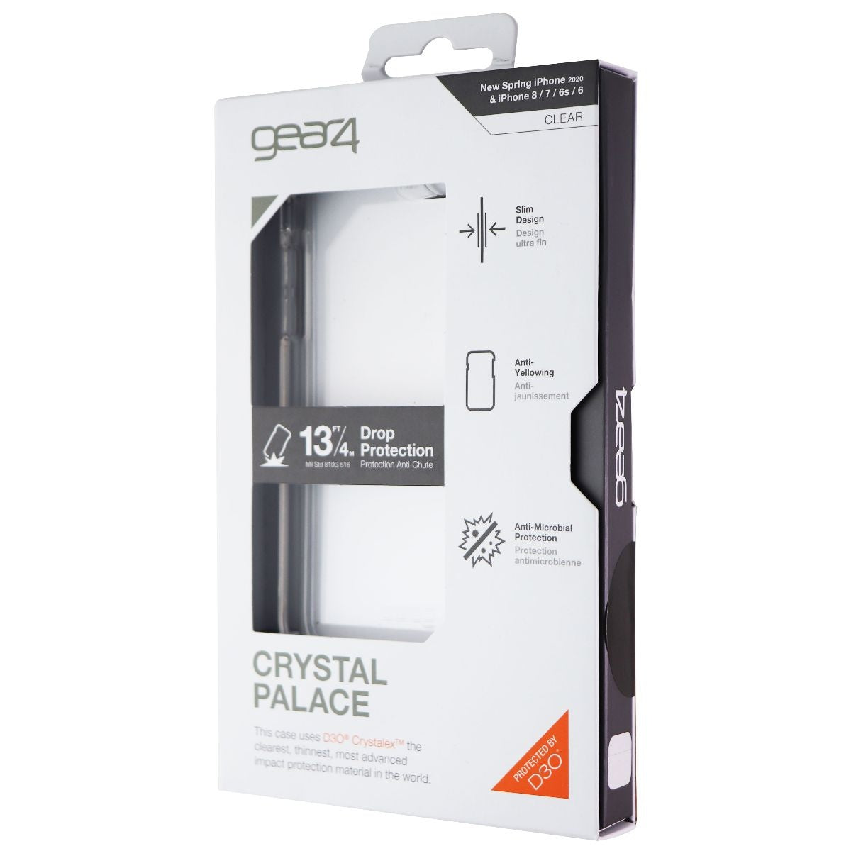 ZAGG Crystal Palace Series Case for Apple iPhone SE (2nd Gen) & 8/7 - Clear Cell Phone - Cases, Covers & Skins Zagg    - Simple Cell Bulk Wholesale Pricing - USA Seller