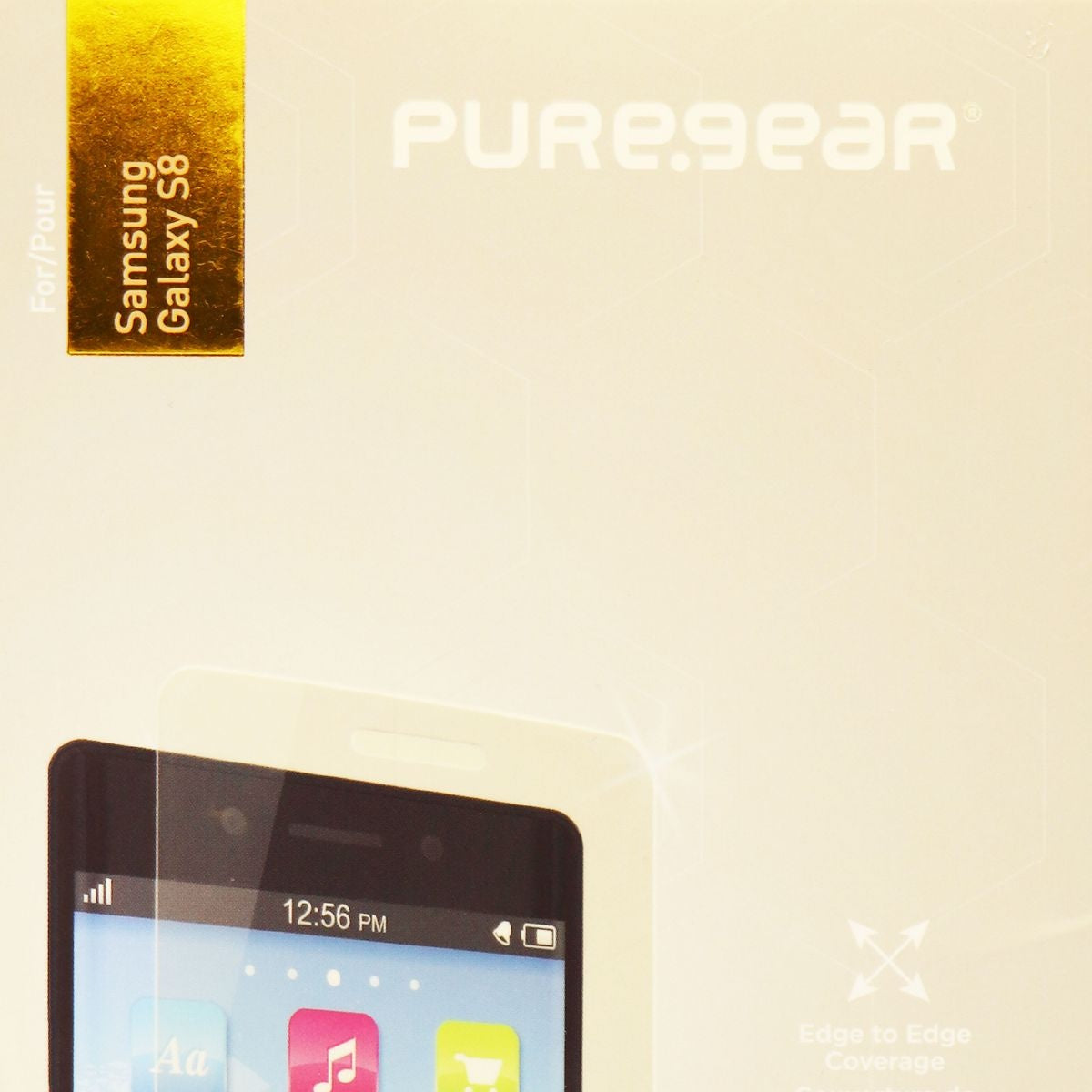 PureGear Extreme Impact Series Screen Protector for Samsung S8 - Clear Cell Phone - Screen Protectors PureGear - Simple Cell Bulk Wholesale Pricing - USA Seller