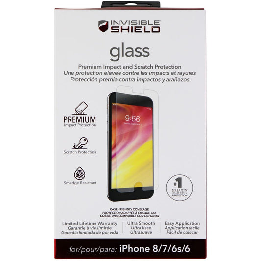 ZAGG Invisible Shield Glass Screen Protector for iPhone 8 / iPhone 7 - Clear Cell Phone - Screen Protectors Zagg    - Simple Cell Bulk Wholesale Pricing - USA Seller