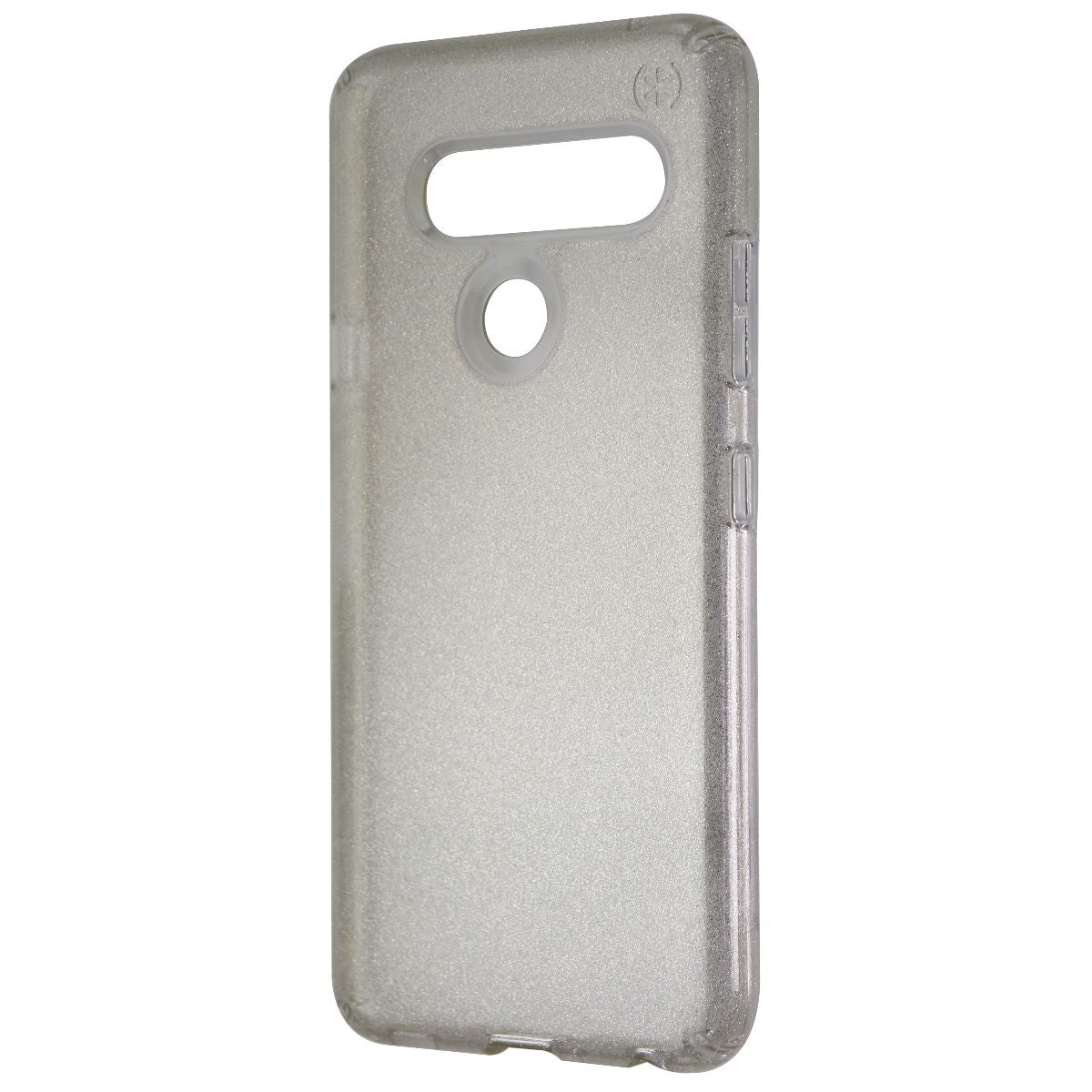 Speck Presidio Clear + Glitter series Case for LG V40 ThinQ - Clear/Gold Glitter Cell Phone - Cases, Covers & Skins Speck - Simple Cell Bulk Wholesale Pricing - USA Seller
