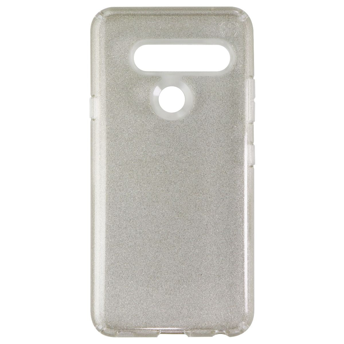 Speck Presidio Clear + Glitter series Case for LG V40 ThinQ - Clear/Gold Glitter Cell Phone - Cases, Covers & Skins Speck - Simple Cell Bulk Wholesale Pricing - USA Seller