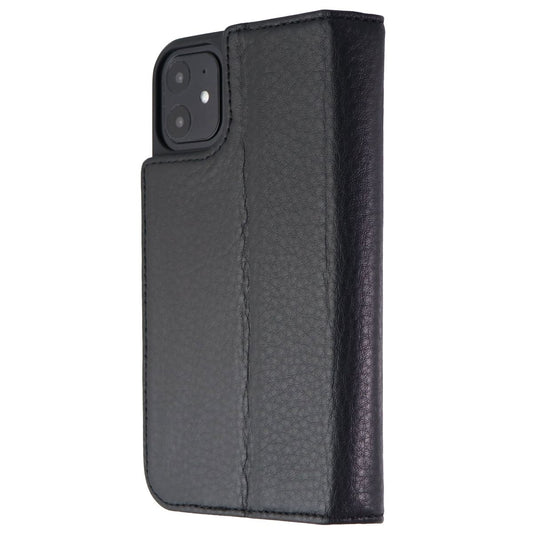 Case-Mate Genuine Leather Wallet Folio Series Case for Apple iPhone 11 - Black Cell Phone - Cases, Covers & Skins Case-Mate - Simple Cell Bulk Wholesale Pricing - USA Seller
