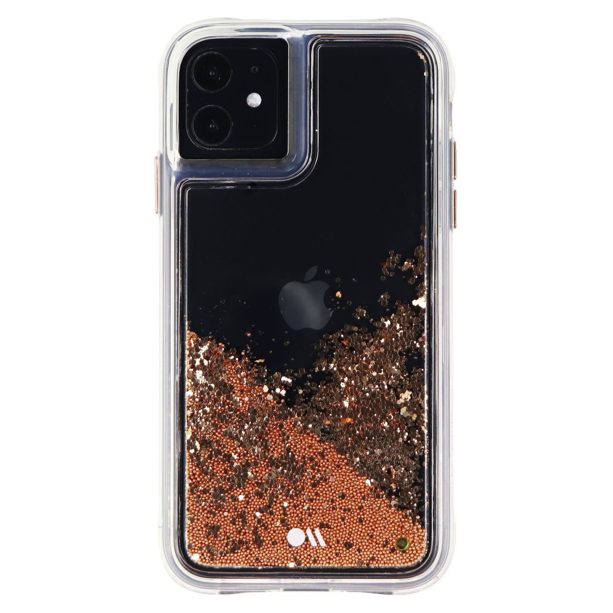 Case-Mate Waterfall Series Liquid Glitter Case for Apple iPhone 11 - Gold Cell Phone - Cases, Covers & Skins Case-Mate    - Simple Cell Bulk Wholesale Pricing - USA Seller