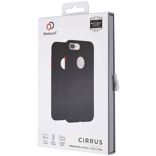 Nimbus9 Cirrus Dual Layer Case for Apple iPhone 8+ / 7+ / 6s+ / 6+ - Black/Red Cell Phone - Cases, Covers & Skins Nimbus9    - Simple Cell Bulk Wholesale Pricing - USA Seller