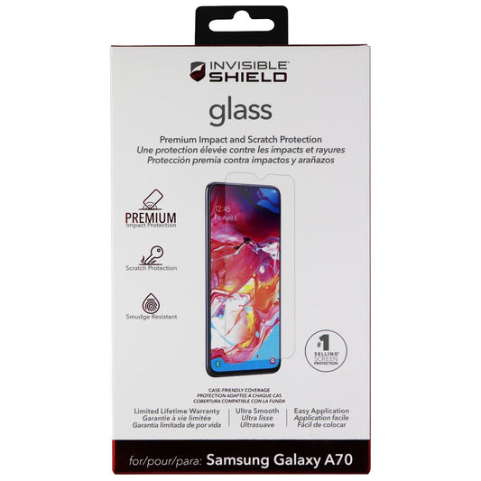 ZAGG Invisible Shield Glass Screen Protector for Samsung Galaxy A70 - Clear Cell Phone - Screen Protectors Zagg    - Simple Cell Bulk Wholesale Pricing - USA Seller