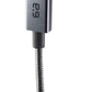 PureGear (4-Foot) Braided USB-C to USB-C Charging Cable - Space Gray Cell Phone - Cables & Adapters PureGear - Simple Cell Bulk Wholesale Pricing - USA Seller