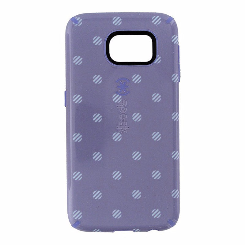 Speck CandyShell Inked Case for Samsung Galaxy S6 - Polka Purple Cell Phone - Cases, Covers & Skins Speck - Simple Cell Bulk Wholesale Pricing - USA Seller