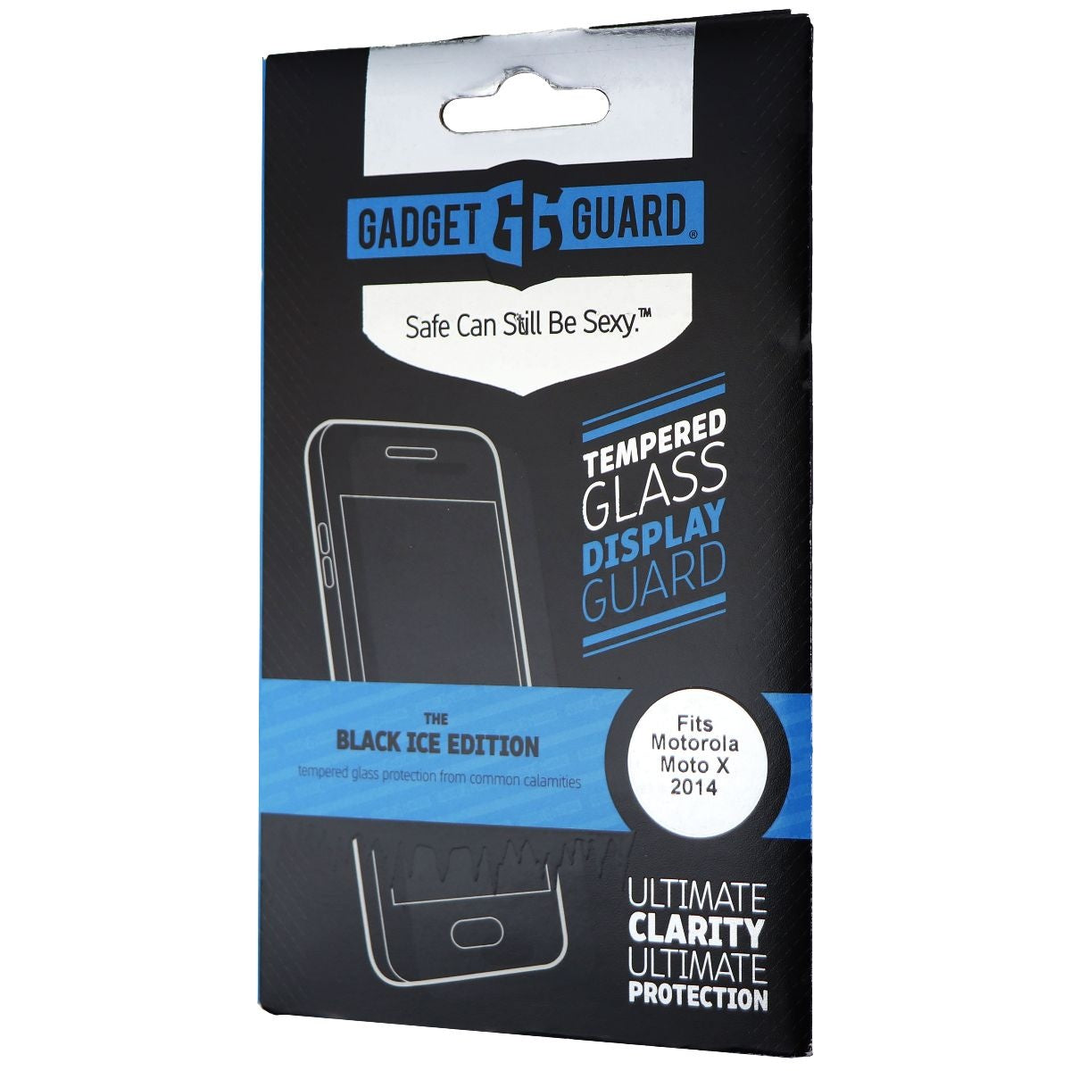 Gadget Guard Black Ice Tempered Glass for Motorola Moto X (2nd Gen) - Clear Cell Phone - Screen Protectors Gadget Guard - Simple Cell Bulk Wholesale Pricing - USA Seller