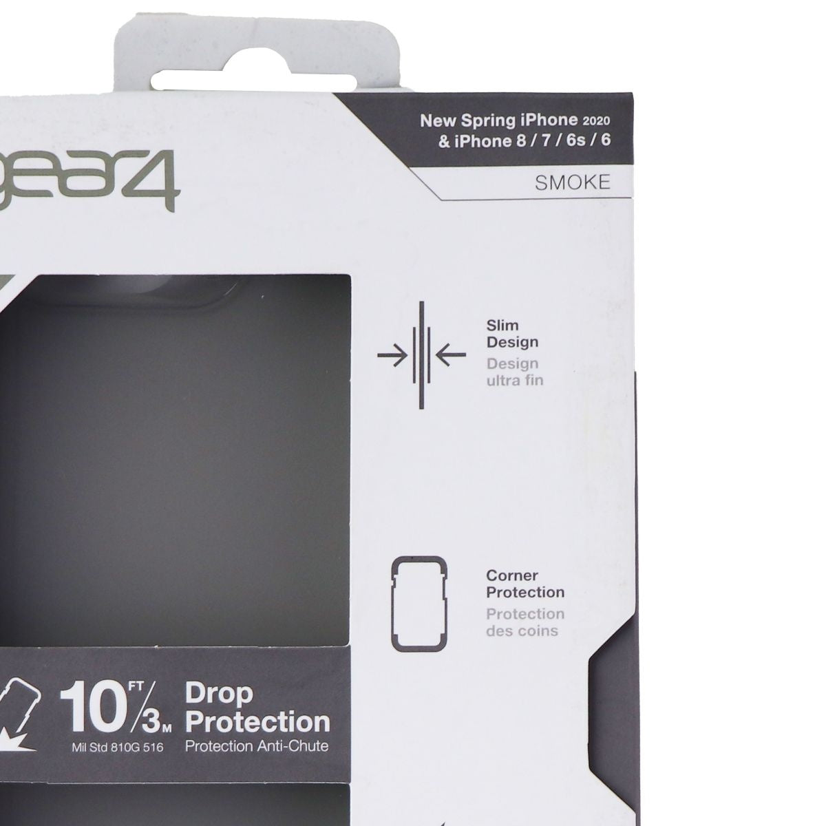 ZAGG Wembley Palette Series Soft Case for iPhone SE (2nd Gen) & 8/7 - Smoke Cell Phone - Cases, Covers & Skins Zagg    - Simple Cell Bulk Wholesale Pricing - USA Seller