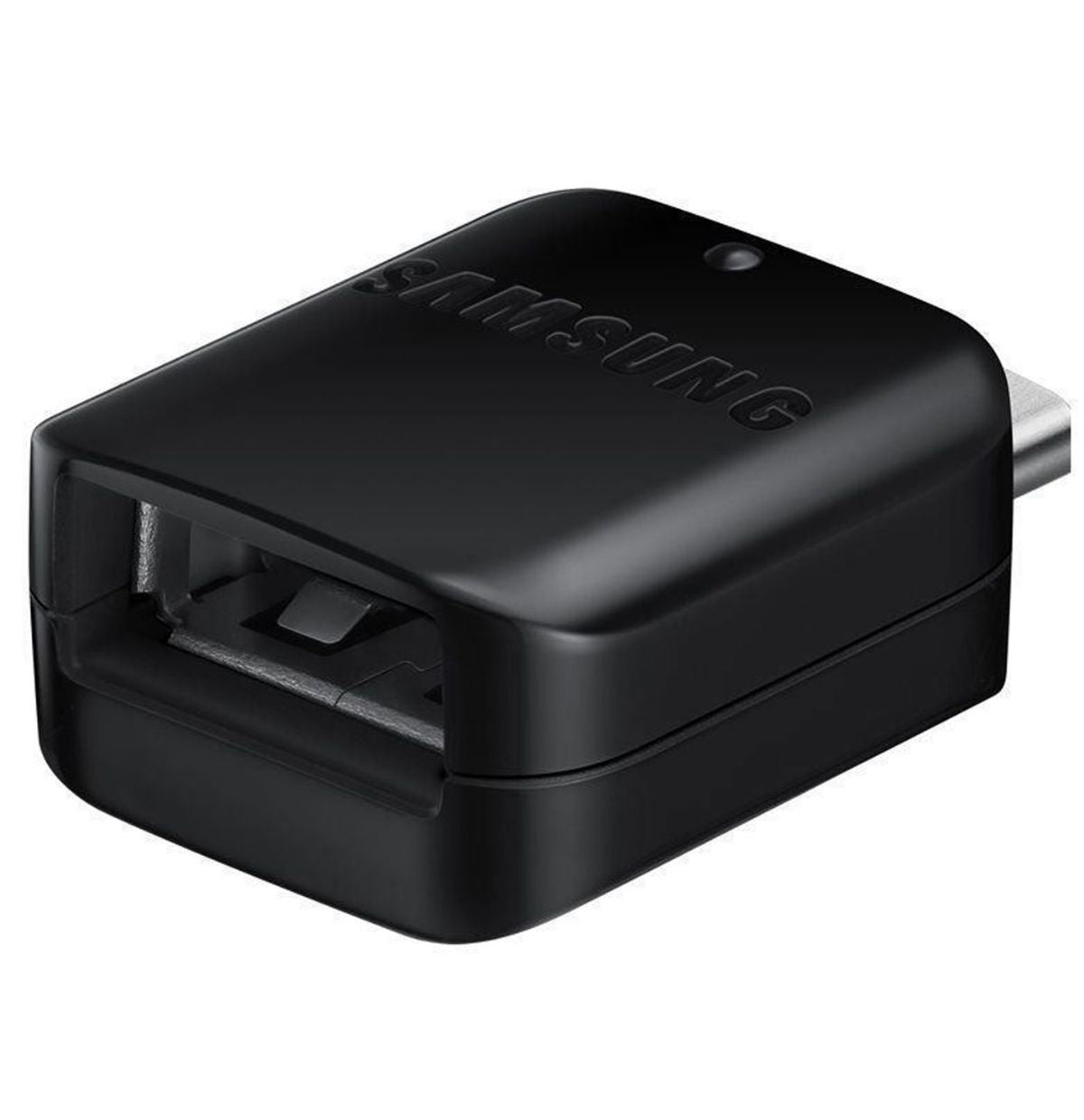 Samsung (GH98-40216A) OEM On-The-Go OTG (USB) to (USB-C) Adapter - Matte Black Cell Phone - Cables & Adapters Samsung - Simple Cell Bulk Wholesale Pricing - USA Seller