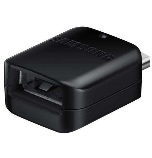 Samsung (GH98-40216A) OEM On-The-Go OTG (USB) to (USB-C) Adapter - Matte Black Cell Phone - Cables & Adapters Samsung - Simple Cell Bulk Wholesale Pricing - USA Seller