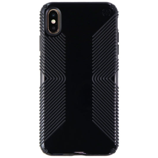 Speck Presidio Glossy Grip Case for Apple iPhone XS Max Smartphones - Black Cell Phone - Cases, Covers & Skins Speck    - Simple Cell Bulk Wholesale Pricing - USA Seller