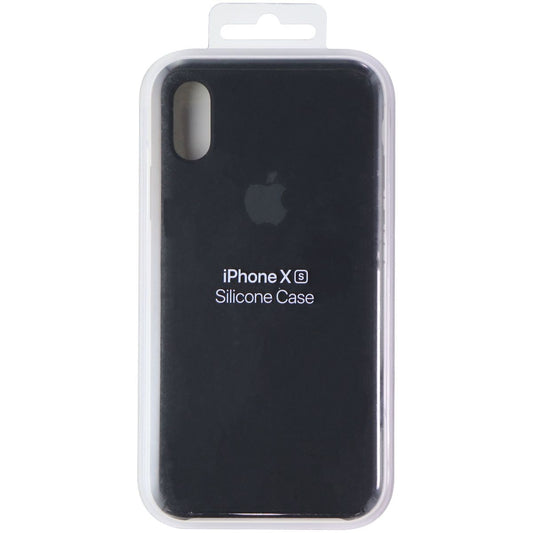 Apple Official Silicone Case for Apple iPhone Xs & iPhone X Smartphones - Black Cell Phone - Cases, Covers & Skins Apple - Simple Cell Bulk Wholesale Pricing - USA Seller