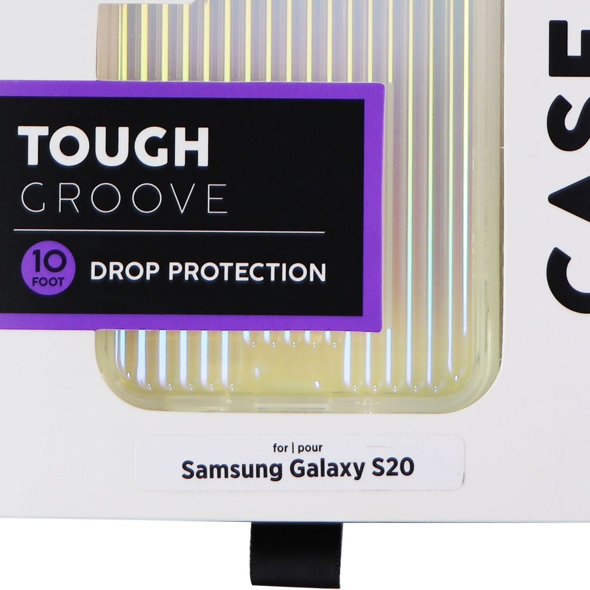 Case-Mate Tough Groove Hybrid Case for Samsung Galaxy S20 - Iridescent Cell Phone - Cases, Covers & Skins Case-Mate - Simple Cell Bulk Wholesale Pricing - USA Seller