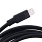 PureGear 12W (5-Ft) Lightning 8-Pin Wired Wall Charger for iPhone/iPad - Black Cell Phone - Chargers & Cradles PureGear - Simple Cell Bulk Wholesale Pricing - USA Seller