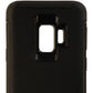 Granite Hybrid Genuine Leather Case Cover for Samsung Galaxy S9 - Black Cell Phone - Cases, Covers & Skins Granite - Simple Cell Bulk Wholesale Pricing - USA Seller