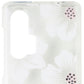 Kate Spade Hard Case for Motorola Edge+ (2020) - Hollyhock Floral Clear/Cream Cell Phone - Cases, Covers & Skins Kate Spade    - Simple Cell Bulk Wholesale Pricing - USA Seller