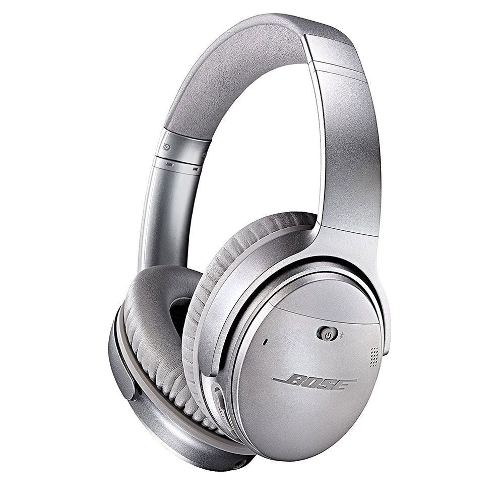 Bose QuietComfort 35 (Series I) Wireless Noise Cancelling Headphones - Silver