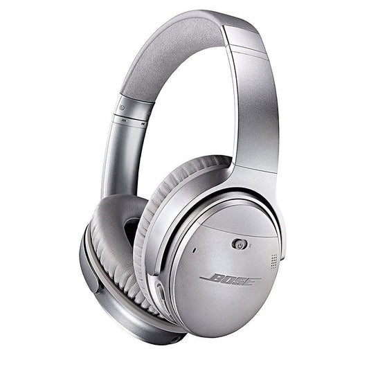 Bose QuietComfort 35 (Series I) Wireless Noise Cancelling Headphones - Silver Cell Phone - Headsets Bose - Simple Cell Bulk Wholesale Pricing - USA Seller