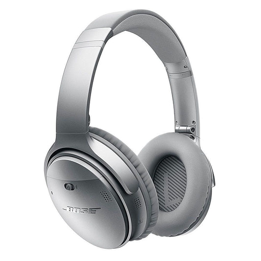 Bose QuietComfort 35 (Series I) Wireless Noise Cancelling Headphones - Silver Cell Phone - Headsets Bose - Simple Cell Bulk Wholesale Pricing - USA Seller