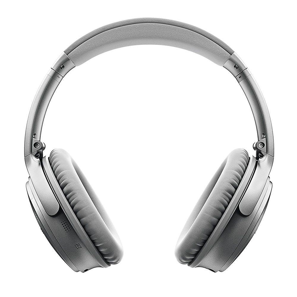 Bose QuietComfort 35 (Series I) Wireless Noise Cancelling Headphones - Silver