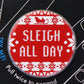 PopSockets Original Holiday Cell Phone Grip & Stand - Sleigh All Day Cell Phone - Mounts & Holders PopSockets - Simple Cell Bulk Wholesale Pricing - USA Seller