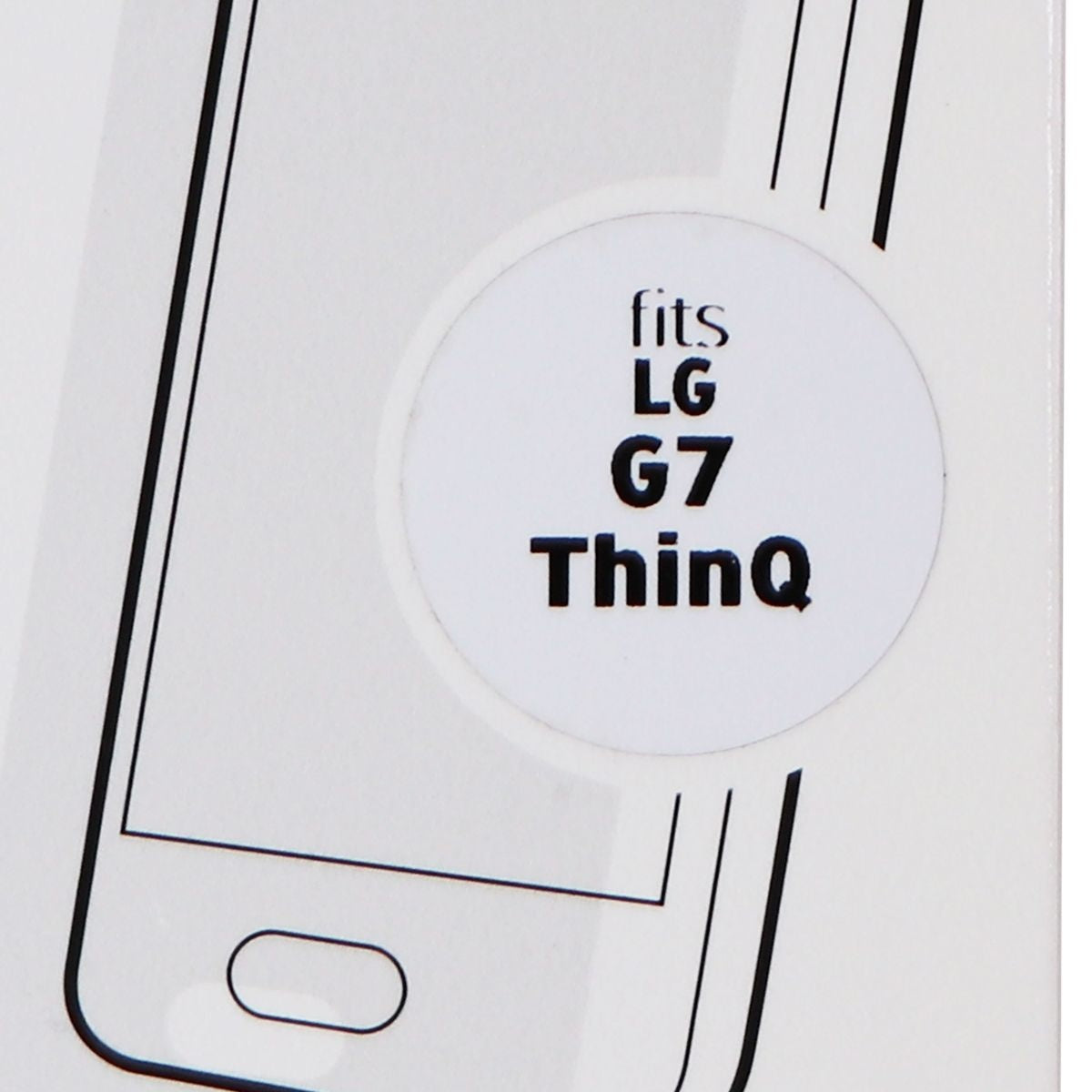 Gadget Guard Black Ice Tempered Glass Screen Guard for LG G7 ThinQ - Clear Cell Phone - Screen Protectors Gadget Guard    - Simple Cell Bulk Wholesale Pricing - USA Seller