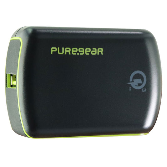 PureGear 5V/3A Wall Charging USB Adapter with 1 USB Port - Black