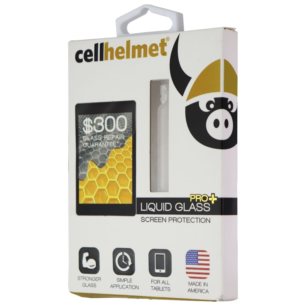 CellHelmet Liquid Glass (Pro+) Screen Protector for Tablets - Clear (1.5 mL) Cell Phone - Screen Protectors CellHelmet - Simple Cell Bulk Wholesale Pricing - USA Seller