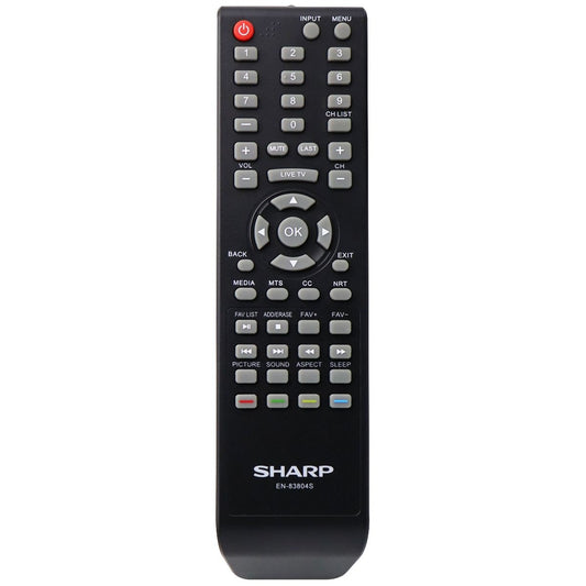 Sharp Remote Control (EN-83804S) for Select Sharp TVs - Black TV, Video & Audio Accessories - Remote Controls SHARP - Simple Cell Bulk Wholesale Pricing - USA Seller