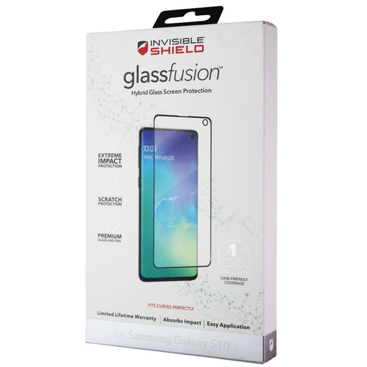 ZAGG InvisibleShield Glass Fusion Screen Protector for Samsung Galaxy S10 Cell Phone - Screen Protectors Zagg - Simple Cell Bulk Wholesale Pricing - USA Seller